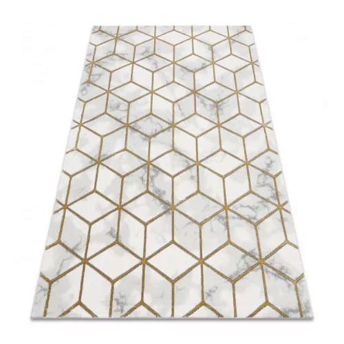 Covor EMERALD 1014 elegant, crem / auriu 140x190 cm