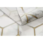 Covor EMERALD 1014 elegant, crem / auriu 140x190 cm