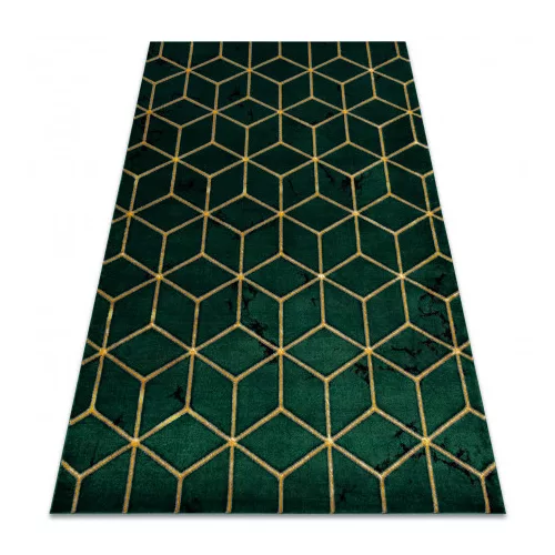 Covor EMERALD 1014 elegant, verde / auriu 140x190 cm