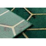 Covor EMERALD 1014 elegant, verde / auriu 140x190 cm