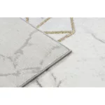 Covor EMERALD 1019 elegant, marmură - crem / auriu 140x190 cm