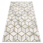 Covor EMERALD 1014 elegant, crem / auriu 120x170 cm