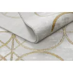 Covor EMERALD 1010 elegant,  crem / auriu 120x170 cm