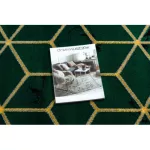 Covor EMERALD 1014 elegant, verde / auriu 80x150 cm
