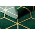 Covor EMERALD 1014 elegant, verde / auriu 80x150 cm