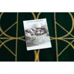 Covor EMERALD 1010 elegant, verde / auriu 80x150 cm