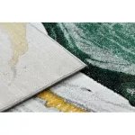 Exclusiv EMERALD covor 1017 glamour, elegant, marmură  verde/ aur 80x150 cm