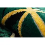 Covor EMERALD 1020 elegant, marmură - Triunghi,verde / auriu 80x150 cm