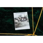 Exclusiv EMERALD covor 1022 glamour, elegant, marmură  verde/ aur 80x150 cm