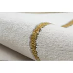 Covor EMERALD 1013 Cerc, - elegant, Figuri geometrice, crem / auriu 200 cm