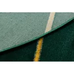 Exclusiv EMERALD covor 1013 cerc- glamour, elegant verde/ aur  200 cm