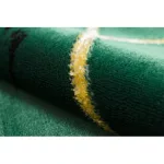 Exclusiv EMERALD covor 1012 cerc- glamour, elegant, marmură verde / aur 200 cm