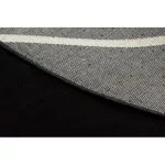 Covor EMERALD 1012 Cerc, - elegant, marmură - Figuri geometrice, negru / auriu 160 cm