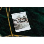 EMERALD covor modern 1022 cerc - glamour, elegant,efect  marmurá, verde  / aur  cerc 200 cm