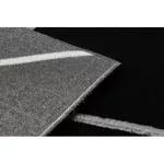  Kab. Covor EMERALD 7543 glamour, geometric elegant negru / argintiu 140x190 cm