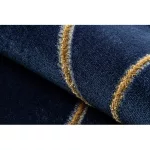 Covor EMERALD 1013 Figuri geometrice albastru închis/auriu 200x290 cm