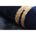 Covor EMERALD 1022 Figuri geometrice albastru închis/auriu 200x290 cm