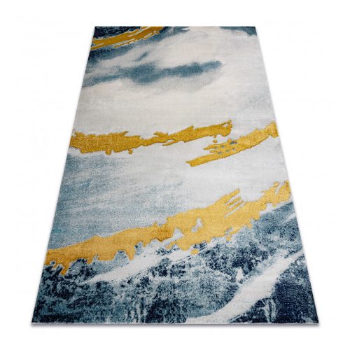 Covor EMERALD 1023 abstract albastru/auriu 160x220 cm