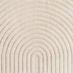 Ay. Art covor modern rotund 160 x 160 cm 1122 crem