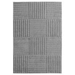 Ay. Art covor modern 60 x 110 cm 1123 argintiu