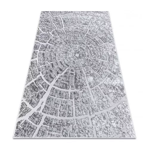  Covor MEFE modern 6185 Fa Industria lemnului - gri 280x370 cm