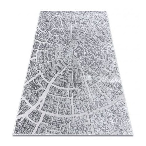 Covor modern MEFE 6185 înălțime fir 2 gri 240x330 cm