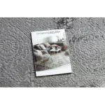 Covor modern MEFE 8731 vintage înălțime fir 2 gri 80x150 cm