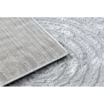 Covor modern MEFE 8725 înălțime fir 2 gri 80x150 cm