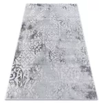 Covor modern MEFE 8724 vintage înălțime fir 2 gri 80x150 cm