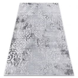   Covor modern MEFE 8724 vintage înălțime fir 2 gri 80x150 cm