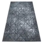 Akril valencia covor 3949 INDUSTRIAL gri / albastru 80x150 cm