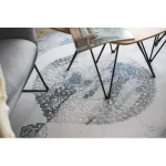 Akril valencia covor 5040 albastru / gri 80x150 cm