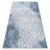 Akril valencia covor 3951 HEKSAGON albastru / gri 80x150 cm