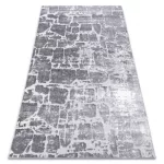 Covor modern MEFE 6184 înălțime fir 2 gri închis 140x190 cm