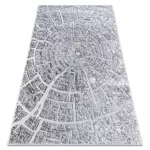  Covor MEFE modern 6185 Fa Industria lemnului - gri 140x190 cm