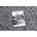 Covor modern MEFE Cerc, 6185 înălțime fir 2 gri 200 cm