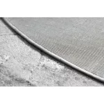 Covor modern MEFE Cerc, 2783 marmură - înălțime fir 2 gri închis 160 cm
