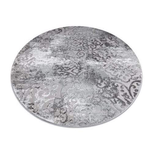 Covor modern MEFE Cerc, 8724 vintage înălțime fir 2 gri 160 cm