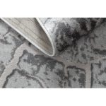 Covor MEFE modern Circle 6185 Lemn Lemn - cerc gri 120 cm