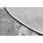 Covor modern MEFE Cerc, 6184înălțime fir 2 gri închis 100 cm