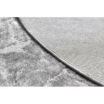 Covor modern MEFE Cerc, 6185 înălțime fir 2 gri 100 cm