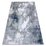 Akril valencia covor 9995 vintage  gri / albastru 80x150 cm