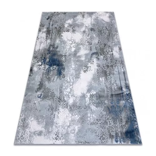 Akril valencia covor 9995 vintage  gri / albastru 80x150 cm
