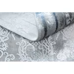 Akril valencia covor 9995 vintage  gri / albastru 80x150 cm