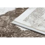 Akril valencia covor 9987 ORNAMENT, vintage  bej 80x150 cm