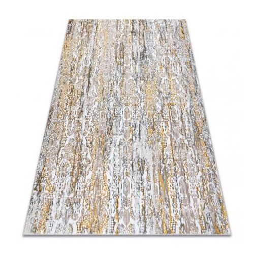Covor modern GLOSS 8487 63 elegant auriu / bej 80x150 cm