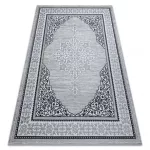 Covor modern GLOSS 8490 52 elegant, nuanța fildeșului / gri 80x150 cm