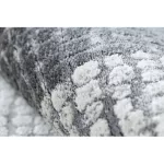 Covor modern NOBLE 9730 65 vintage înălțime fir 2 crem / gri 80x150 cm