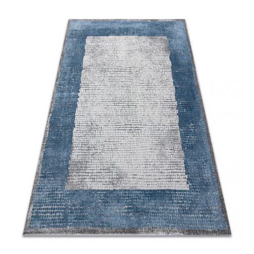 Covor modern NOBLE 9730 68 vintage înălțime fir 2 crem / albastru 160x220 cm