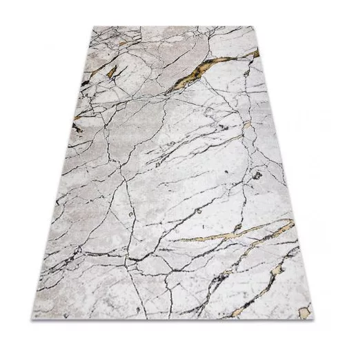 Covor modern GLOSS 529A 53Marmură,elegant , glamour fildeș / Bej 180x270 cm